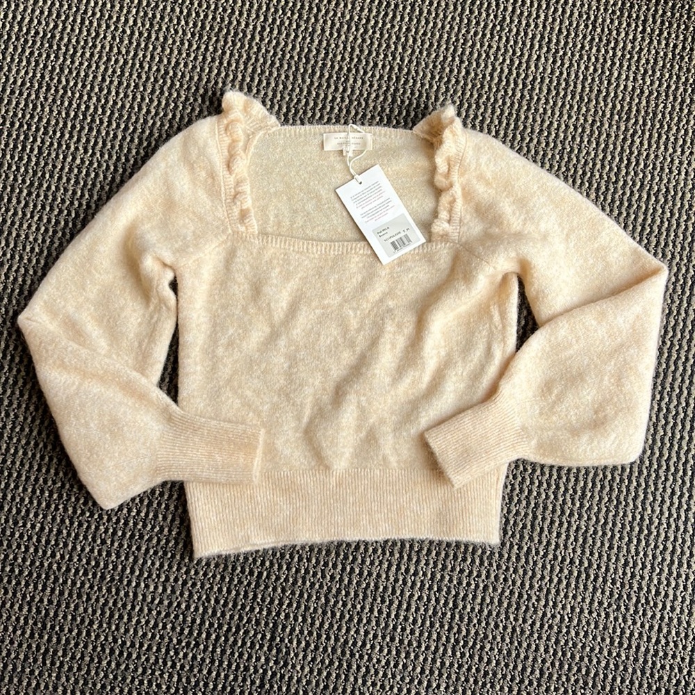 Sezane Pull Mila Beurre sweater M